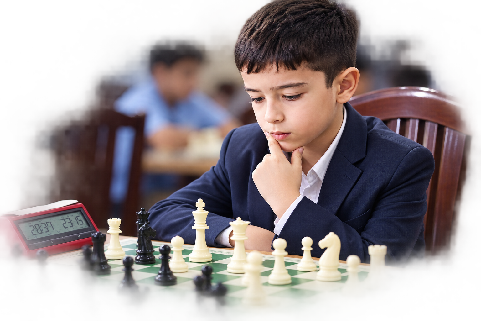 Aashman, student at Creative Minds Chess Academy
