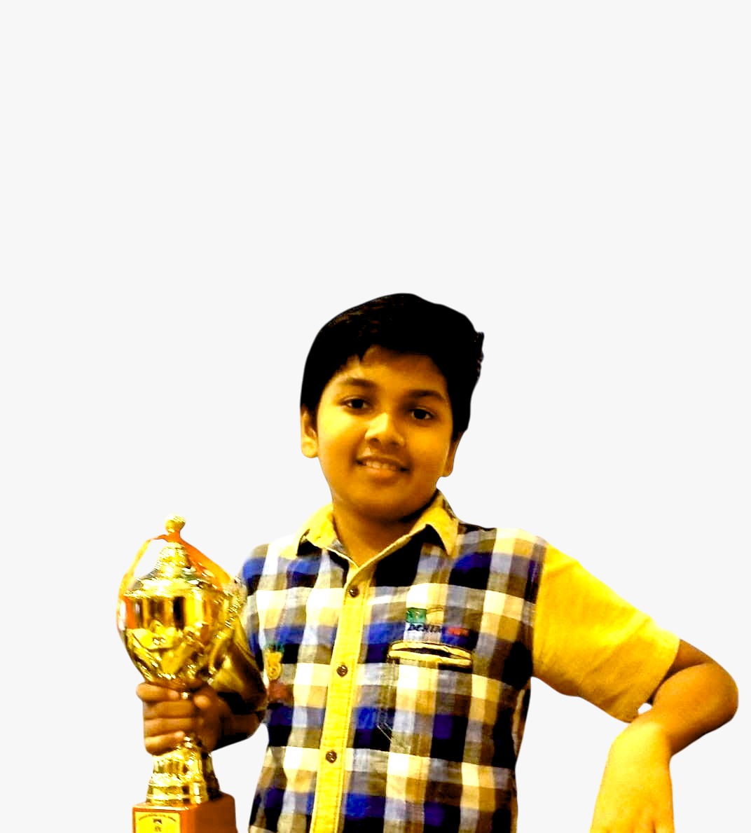 Devakarthikeyan, student at Creative Minds Chess Academy